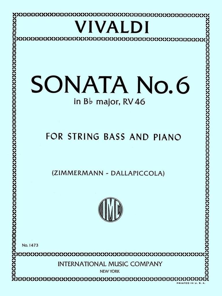 Sonata N. 6 Si B.